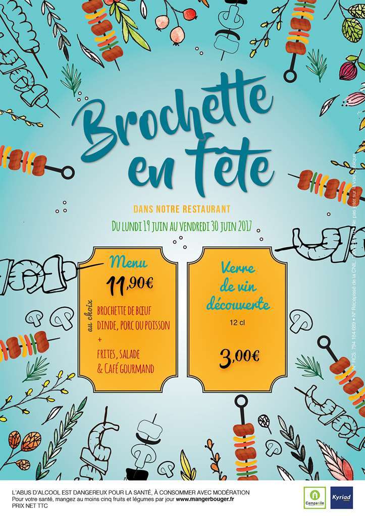 Ampaline Hotel - Perigueux Boulazac Restoran gambar